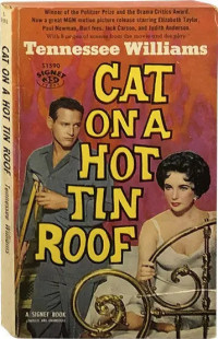 Image of Cat on a Hot Tin Roof